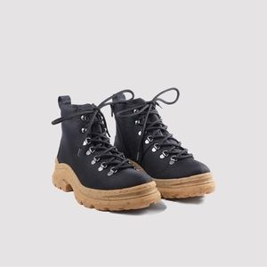 Alice + Whittles (now Thesus Outdoors) Weekend Boot in black.
